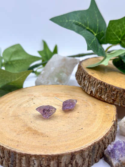 "Amethyst" Stud Earrings