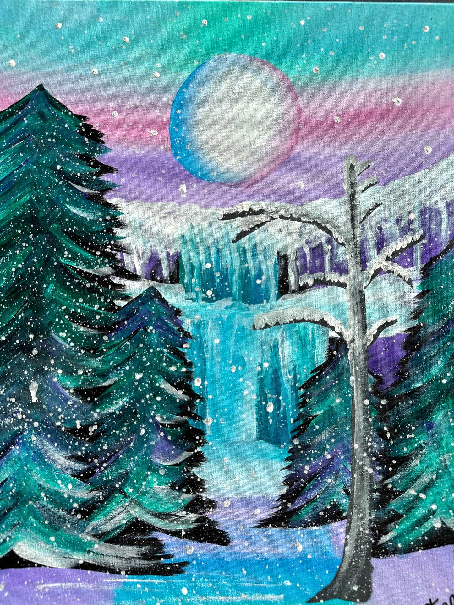 "Winter Falls" 5x7 Art Prints